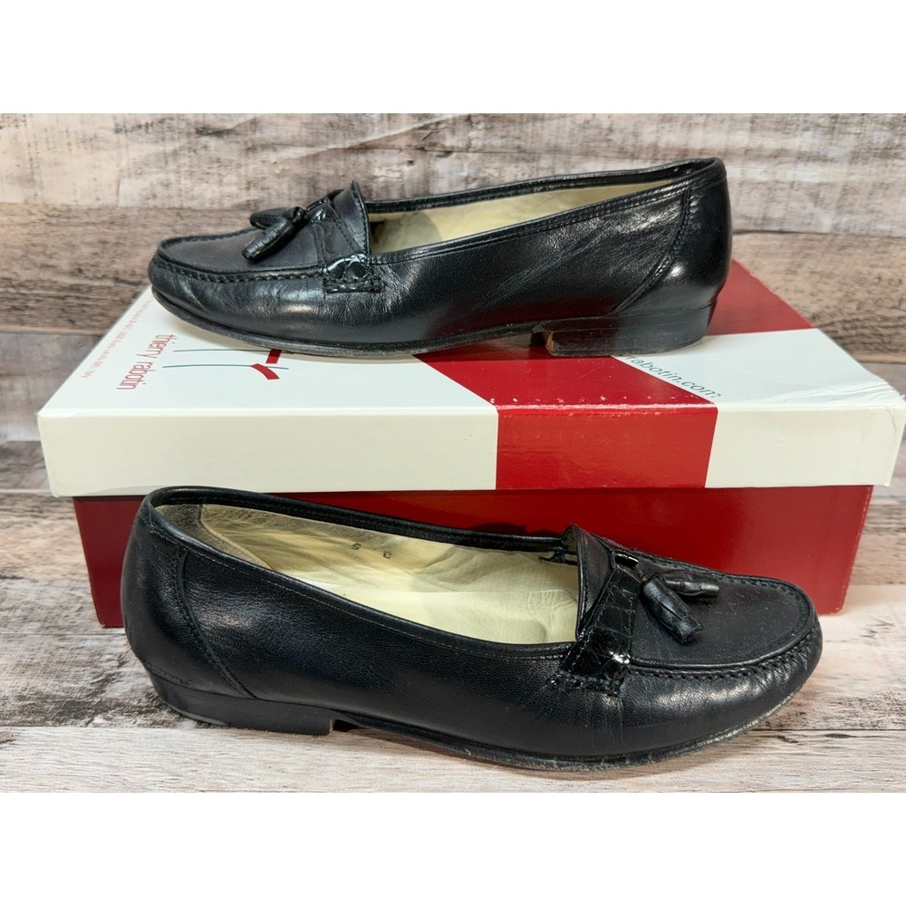 Bally Celeste Ballerina Women Flat Shoes Black Made in Italy Size 5